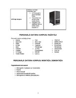 Prakses atskaite 'Korpuss, barošanas bloks, mātes plate', 4.