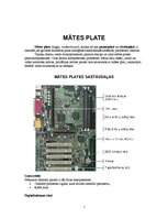 Prakses atskaite 'Korpuss, barošanas bloks, mātes plate', 7.