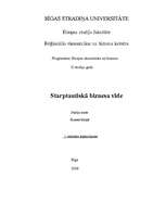 Konspekts 'Starptautiskā biznesa vide', 1.