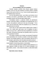 Eseja '"Mēs esam atbildīgi par tiem, kurus pieradinām" Antuāns de Sent-Ekziperī', 1.