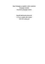 Prakses atskaite 'Integrētā mācību prakse pirmsskolā', 1.