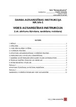 Paraugs 'Vides aizsardzības instrukcija', 1.