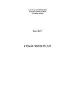 Referāts 'Pašvaldību īpašums', 1.