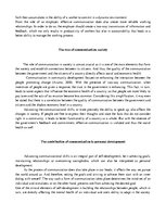 Konspekts 'The Role of Effective Communication in Personal Life, Society and Organization', 2.