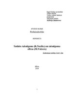 Referāts 'Sadales taisnīgums (R.Noziks) un taisnīguma sfēras (M.Volzers)', 1.