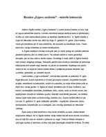 Eseja 'Romāns "Līgavu mednieki" - saistoša lasāmviela', 1.