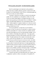 Eseja 'Edvarta Virzas poēma "Straumēni" - latviskās identitātes paudēja', 1.