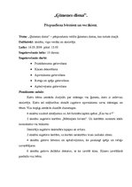 Konspekts 'Ģimenes pēcpusdiena', 1.