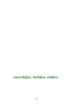 Referāts 'Austrālijas kultūra', 29.