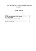 Konspekts 'Latgales veidošanās par Latvijas ceturto novadu', 1.