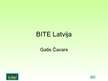 Prezentācija 'Bite Latvija', 1.