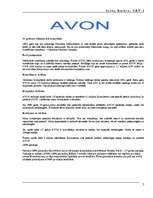 Referāts 'Avon firmas apraksts', 3.