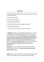 Konspekts 'Nafta', 1.