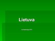 Prezentācija 'Lietuvas Republika', 1.