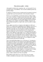 Eseja 'Mans pieturas punkts - reliģija', 1.