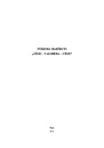 Konspekts 'Tūrisma maršruts', 1.