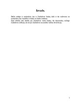 Referāts 'Zimbabves ekonomika', 2.