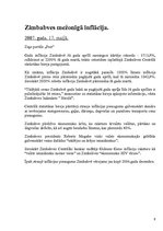 Referāts 'Zimbabves ekonomika', 9.