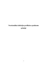 Referāts 'Nozokomiālas infekcijas profilakses pasākumu principi', 1.