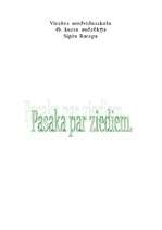 Eseja 'Pasaka par ziediem', 1.