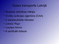 Referāts 'Gaisa transporta attīstības dinamika un virzieni Latvijā', 22.