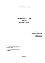 Prakses atskaite 'AS "NORD/LB Latvija" prakses atskaite. Otrā daļa', 1.