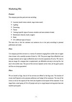 Biznesa plāns 'Party 'R' us - Marketing Plan', 25.