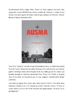 Eseja 'Apraksts par latviešu režisori Lailu Pakalniņu. Filmas "Spogulī" apskats.', 3.