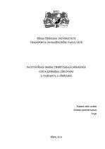 Paraugs 'Cieta ķermeņa līdzsvars', 1.