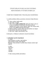 Referāts 'Strukturālais plāns valodas sistēmas nepietiekamas attīstības korekcijai, skaņu ', 1.