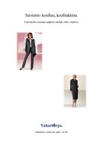 Konspekts 'Apģērba varianti', 2.