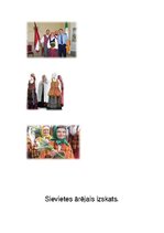 Konspekts 'Apģērba varianti', 7.