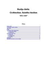 Referāts 'Ķīlu veidi', 1.