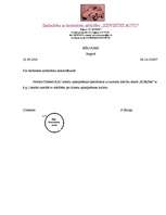 Paraugs 'Lietvedības dokumentu paraugi', 6.