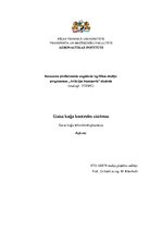 Konspekts 'Gaisa kuģa kontroles sistēmas', 1.