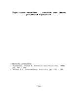 Referāts 'Ārpolitikas veidošana: Indivīda loma lēmumu pieņemšanā ārpolitikā', 1.
