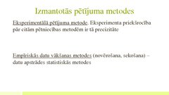 Referāts 'Labākās organiskās izejvielas un temperatūras režīma noteikšana biogāzes iegūšan', 31.