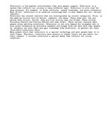 Eseja 'Television', 1.