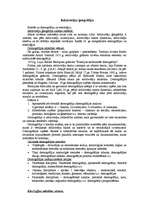 Konspekts 'Iedzīvotāju ģeogrāfija', 1.