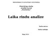 Prezentācija 'Laika rindu analīze', 1.