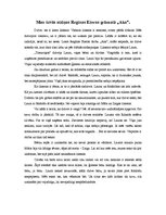 Eseja 'Man tuvās R.Ezeras atziņas romānā "Aka"', 1.