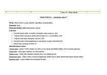 Konspekts 'Integrētā rotaļnodarbība pirmsskolā', 21.