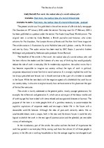 Referāts 'The review of an article: Andy Beckett Post-work: the radical idea of a world wi', 1.