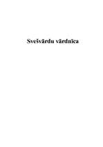 Referāts 'Svešvārdu vārdnīcas', 1.