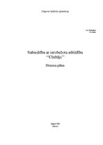 Biznesa plāns 'SIA "Cīnītājs"', 1.