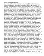 Eseja 'Personal Strengths and Weaknesses', 1.