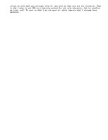 Eseja 'Personal Strengths and Weaknesses', 2.