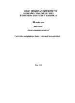 Eseja 'Multiplikāciju ietekme uz bērniem', 1.