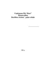 Biznesa plāns 'Ziedu veikals "Roze"', 1.