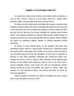 Eseja 'Kāpēc mums jāmācās vēsture?', 1.